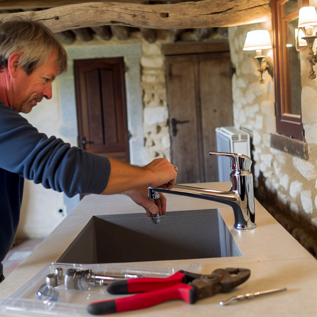 Installation robinet Orléans