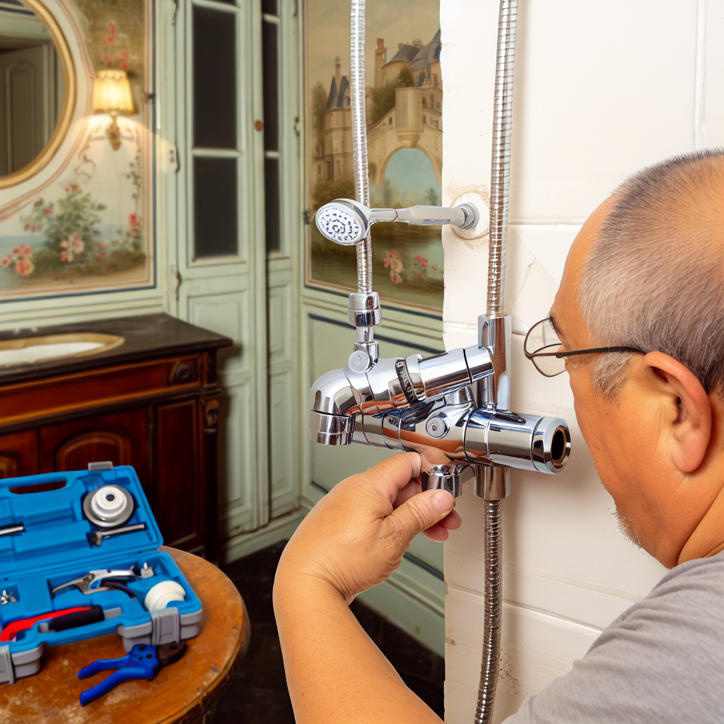 Pose de douche Orléans